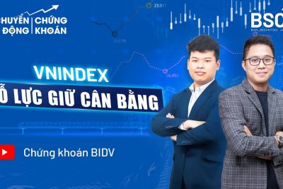CHUYỂN ĐỘNG CHỨNG KHOÁN #9| VNINDEX NỖ LỰC GIỮ CÂN BẰNG